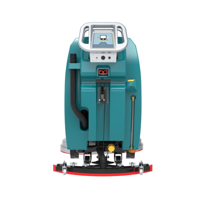 X850 डबल 17 इंच ब्रश वॉक-बैक फ़्लोर स्क्रबर