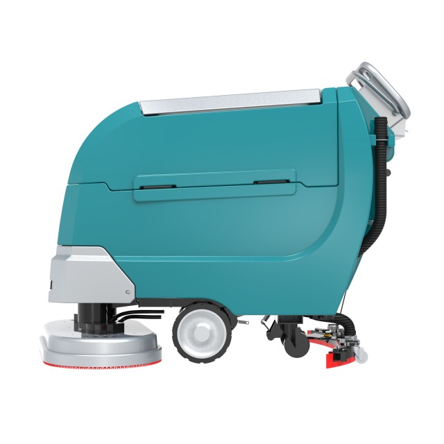 X850 डबल 17 इंच ब्रश वॉक-बैक फ़्लोर स्क्रबर